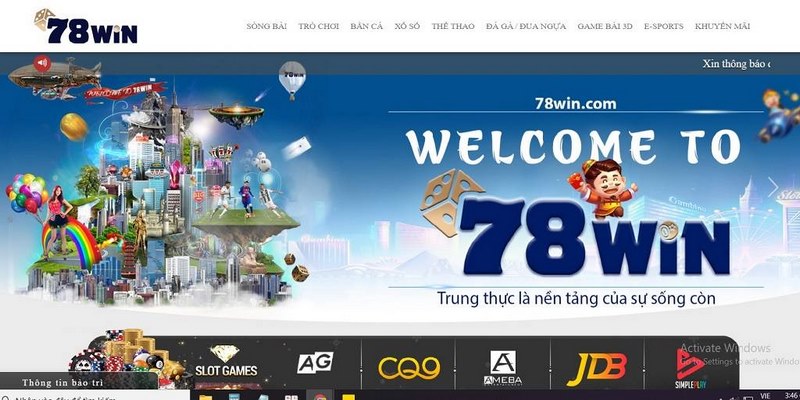 Đại lý 78win là người trung gian giúp sân chơi và game thủ kết nối với nhau 